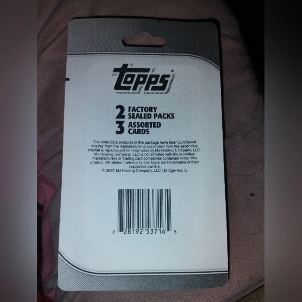 2022 Topps Baseball Series 1 Cards Dollar General 3 Cards 2 Packs Seeded Blister - Picture 2 of 2